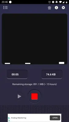 Voice Recorder android App screenshot 7